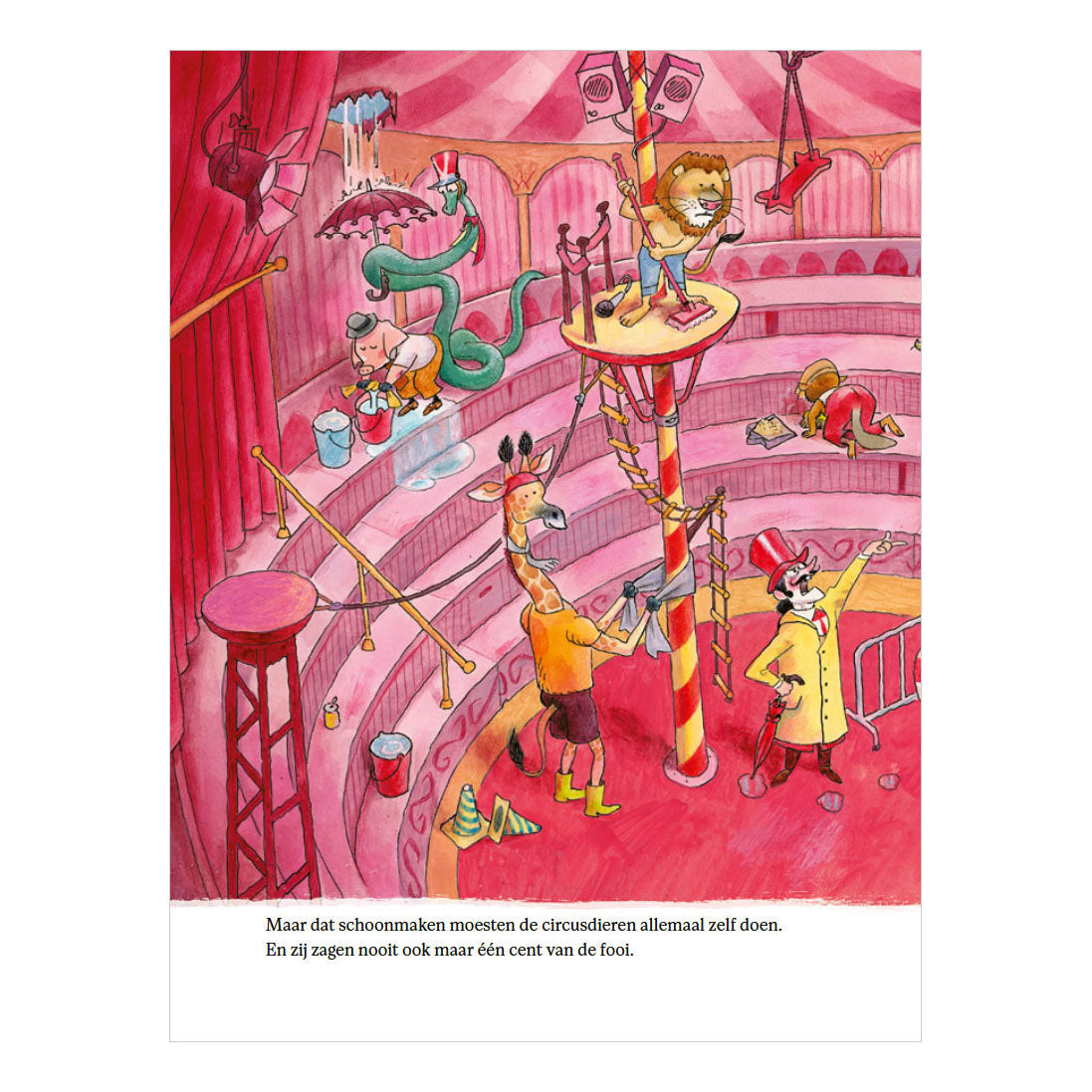 Centraal boekhuis het luchtcircus - prentenboek