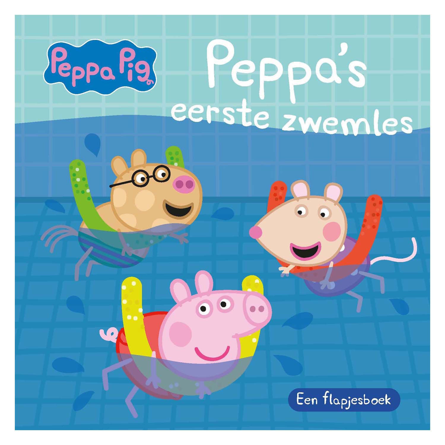 Big balloon peppa's eerste zwemles