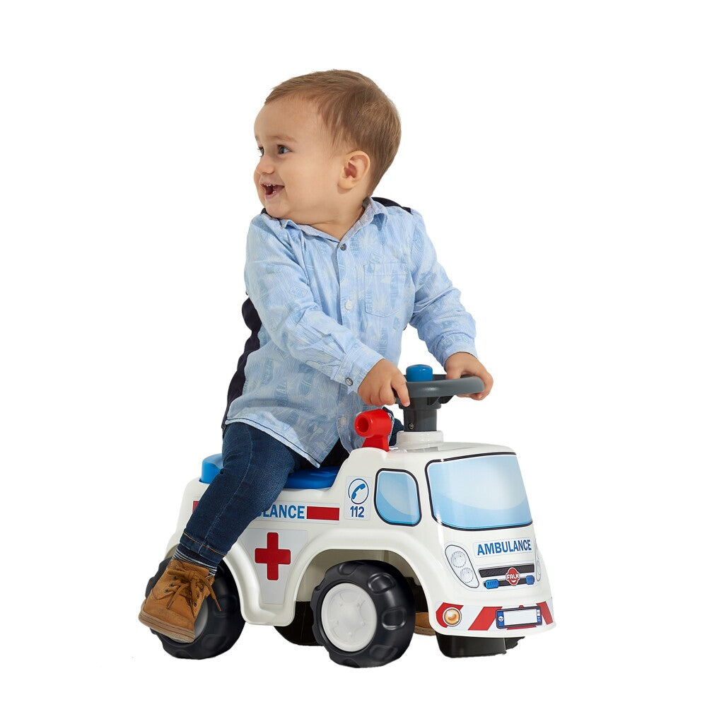 Falk loopwagen ambulance 1+