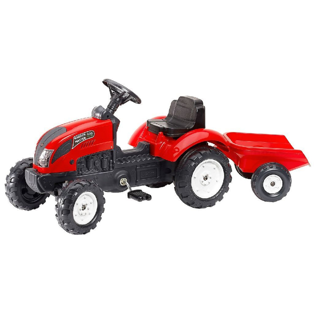 Falk country boerentractor + aanhanger 123x42x53 cm