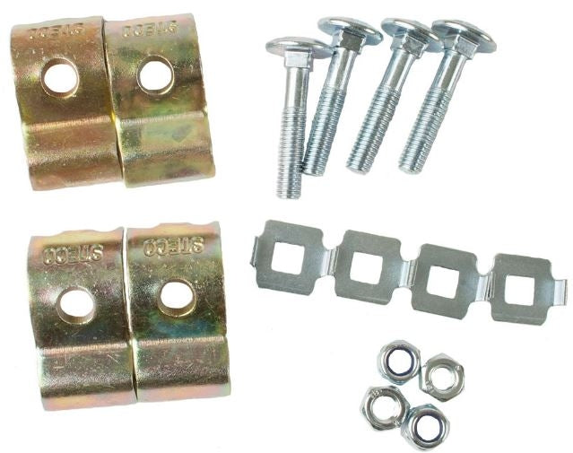 bevestigingsset aap mee bagagerekje zilver