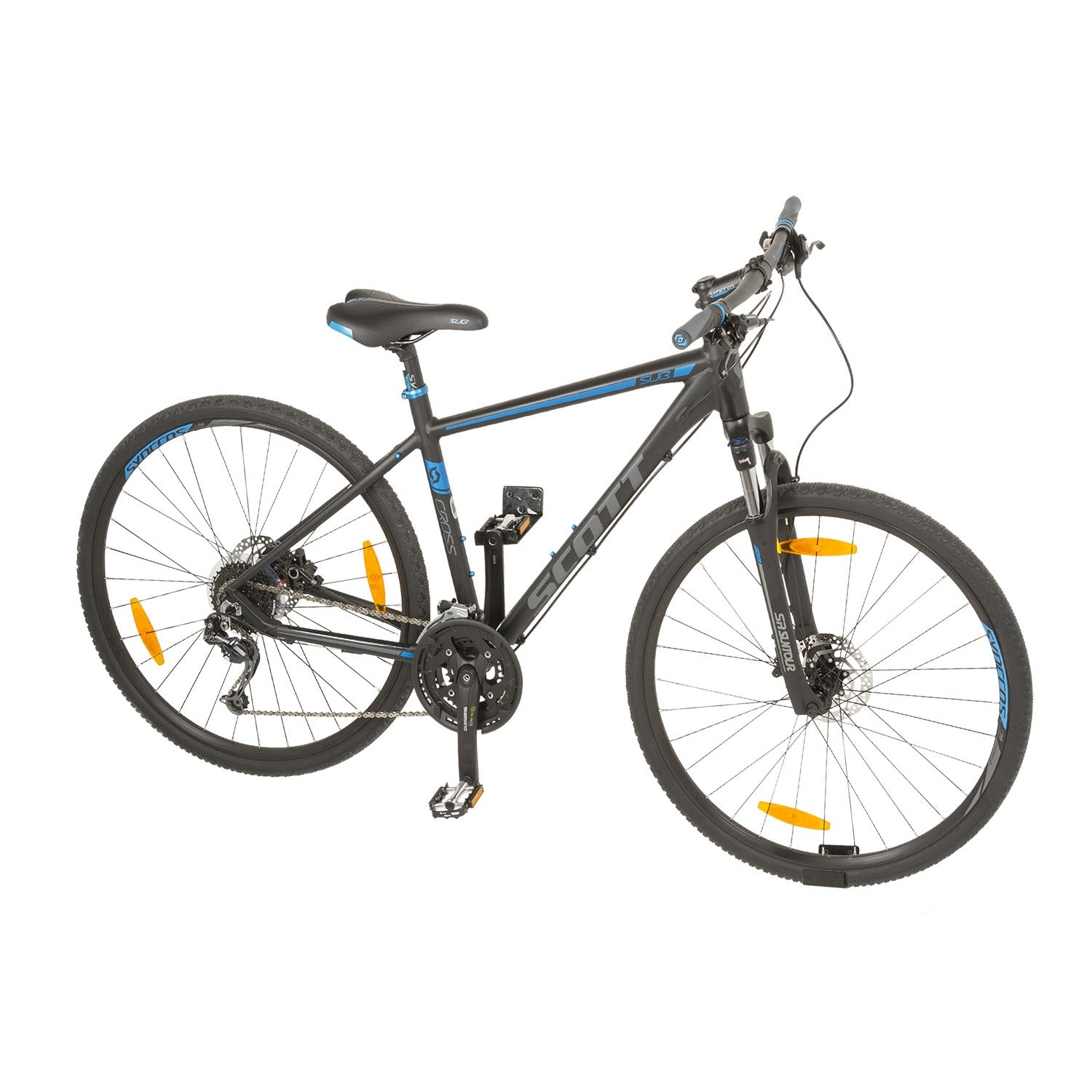 Support mural compact pour vélo avec support de pédale M-Wave