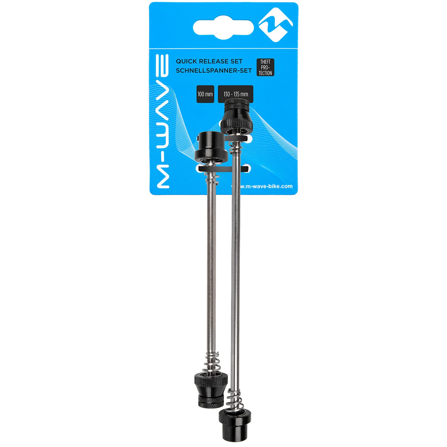 M-wave snelsleutelset oud 100 + 135mm - zwart