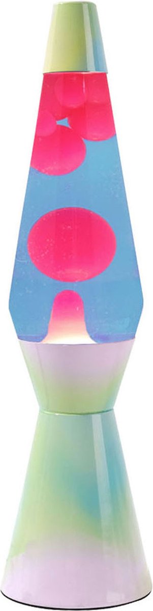 Itotal lavalamp regenboogdroom, 40cm