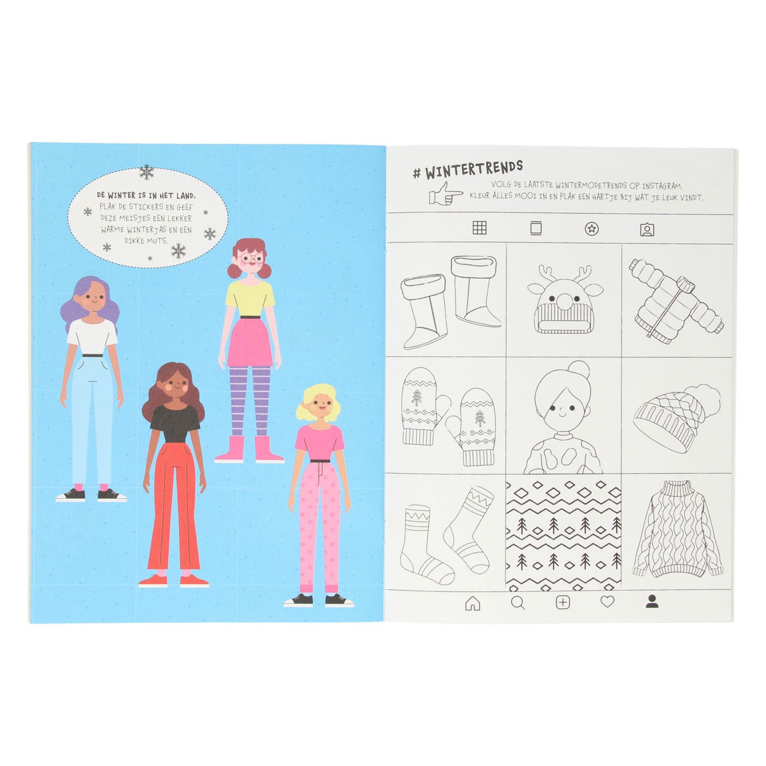 Standaard uitgeverij mijn sticker- en activiteitenboek i love mode
