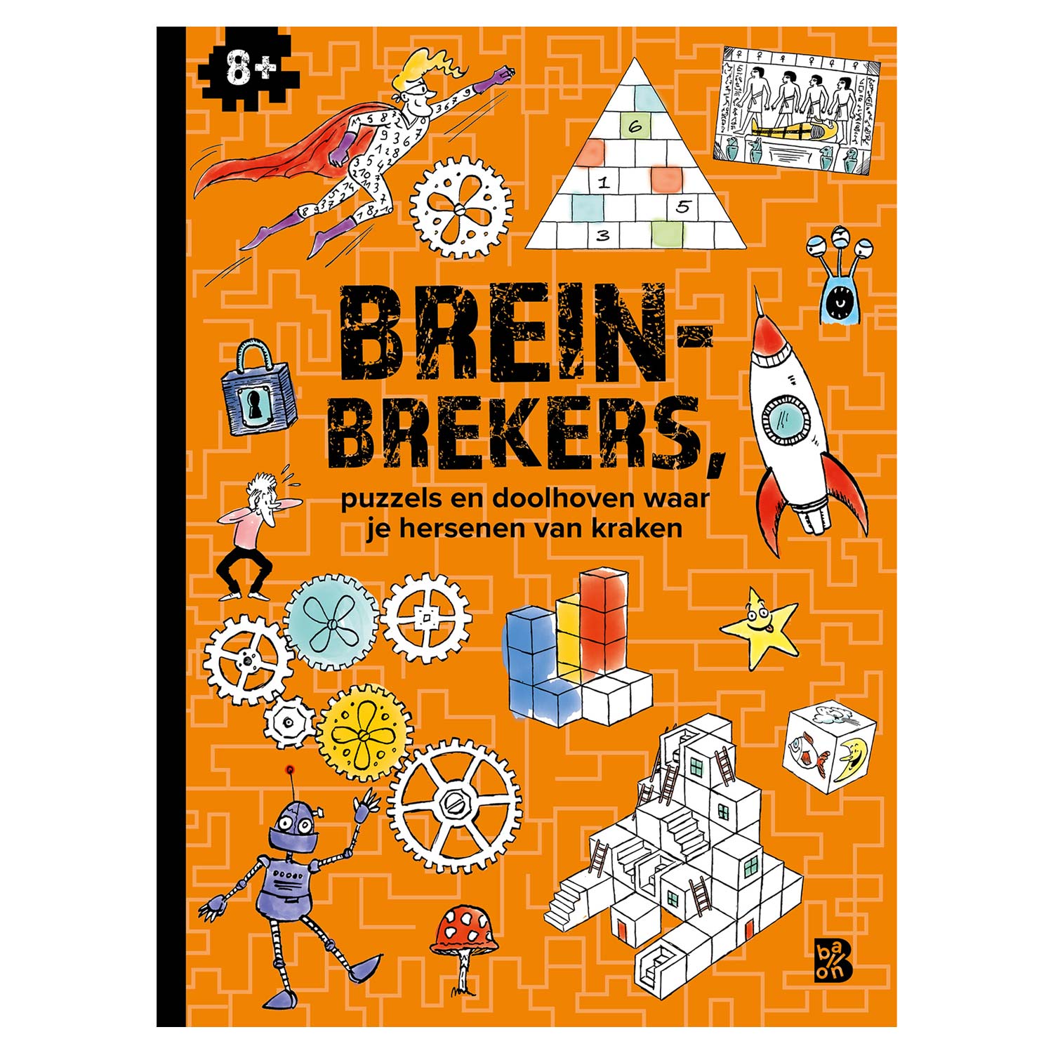 Standaard uitgeverij breinbrekers oranje