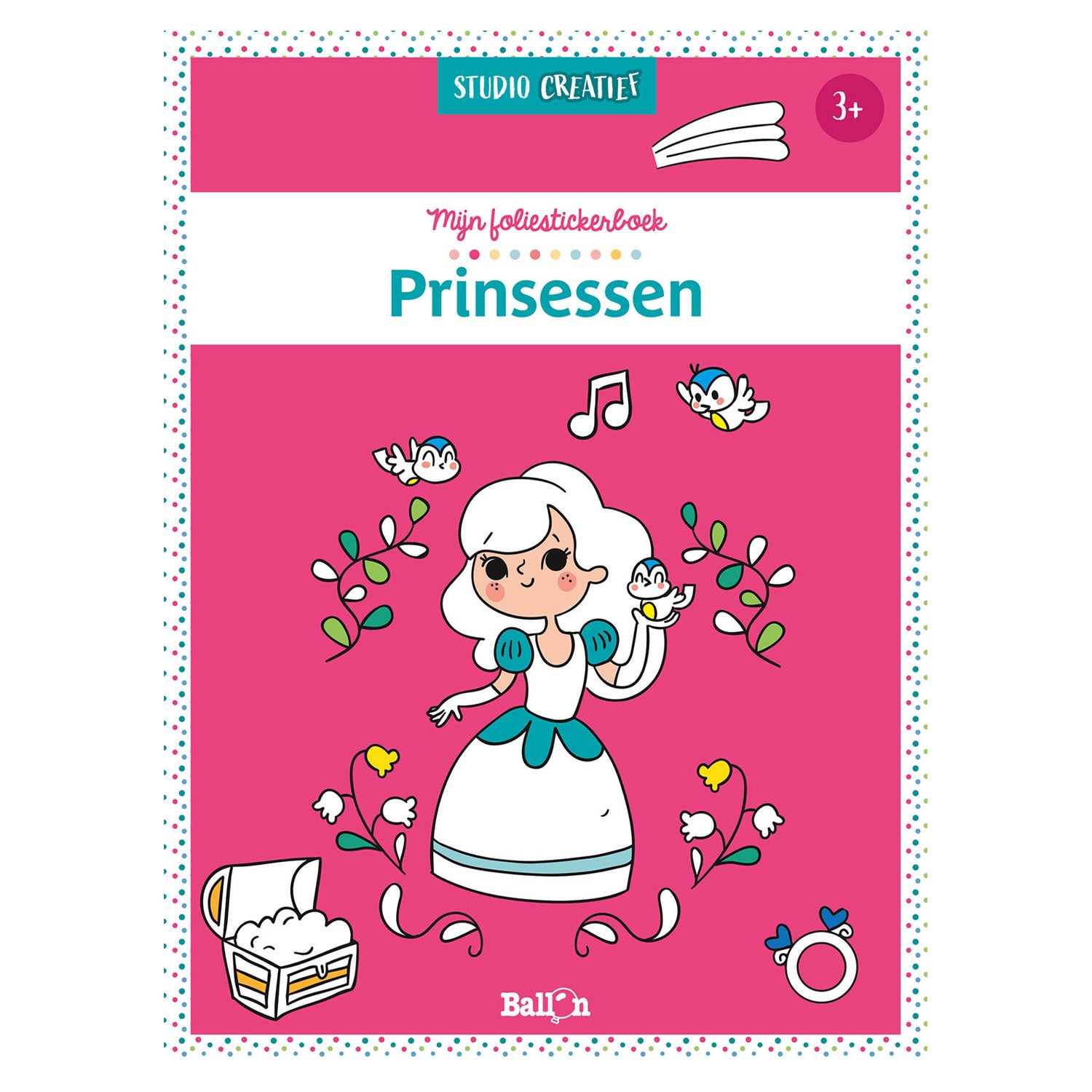 Standaard uitgeverij mijn foliestickerboek - prinsessen