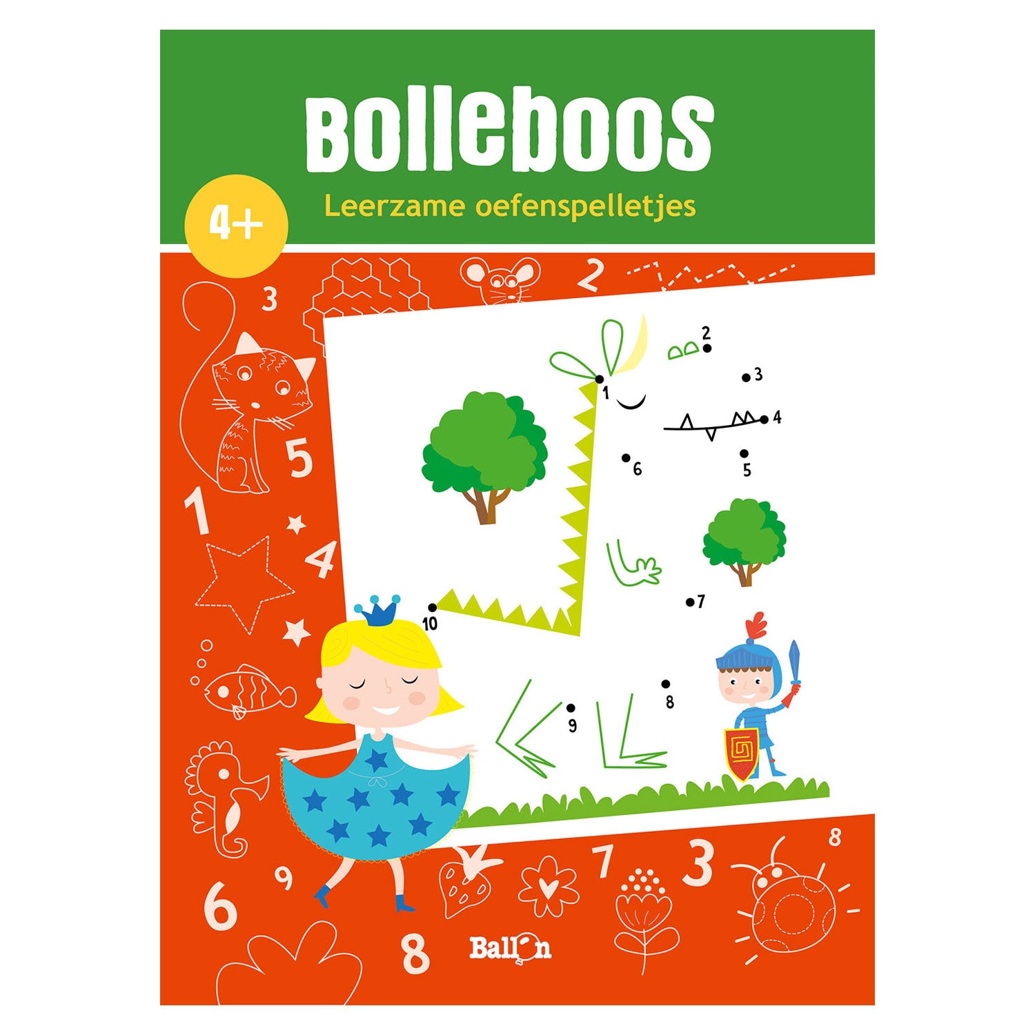 Standaard uitgeverij bolleboos - leerzame oefenspelletjes (4+)