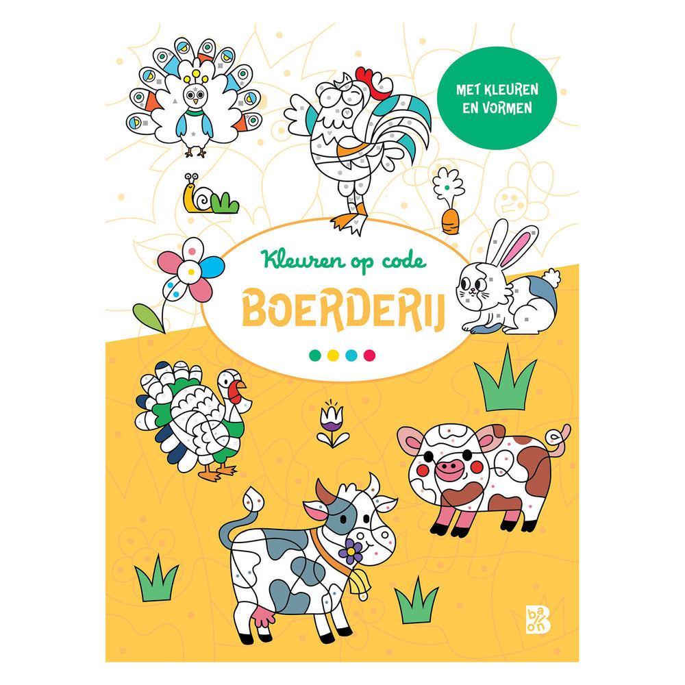 Standaard uitgeverij kleuren op code - boerderij
