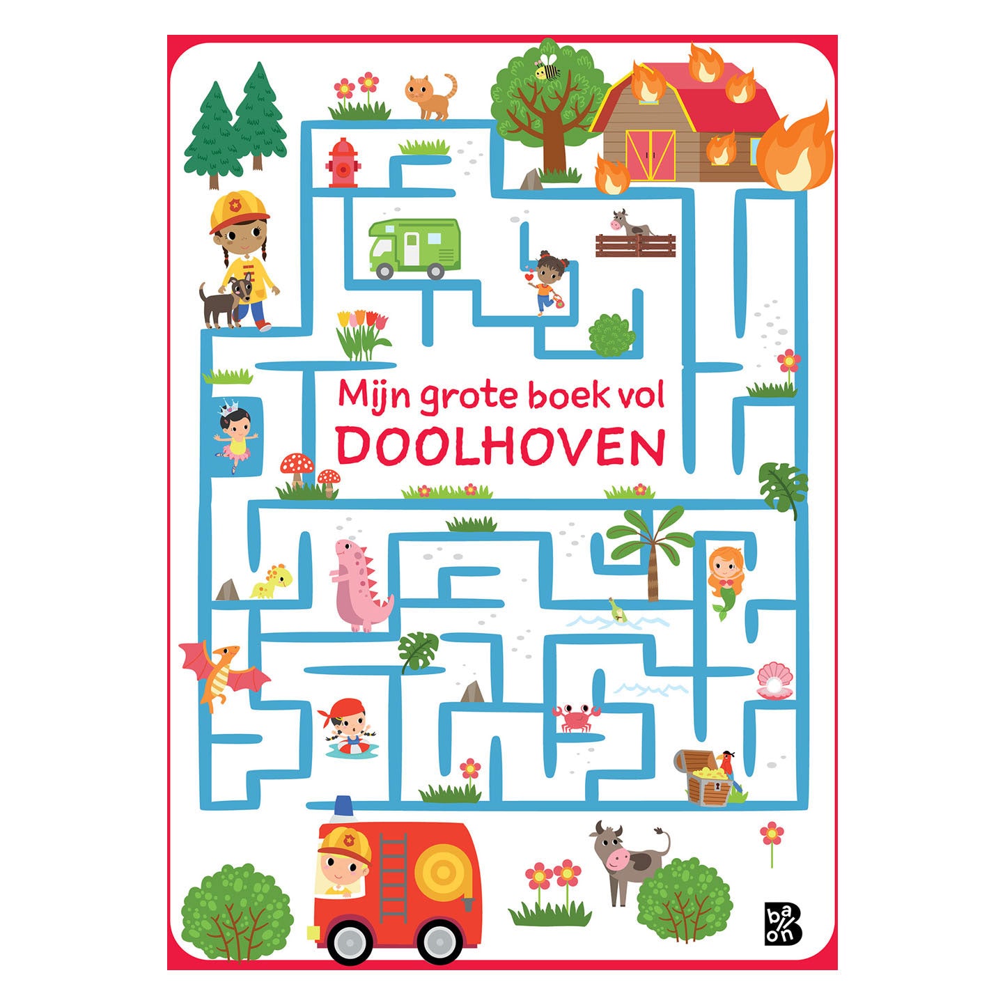 Standaard uitgeverij mijn grote boek vol doolhoven