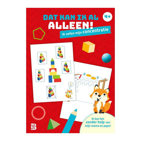 Standaard uitgeverij dat kan ik al alleen - ik oefen mijn concentratie