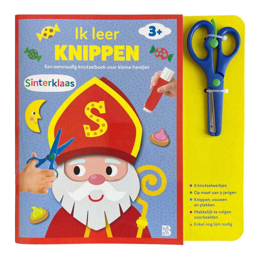 Standaard uitgeverij ik leer knippen sinterklaas 3+