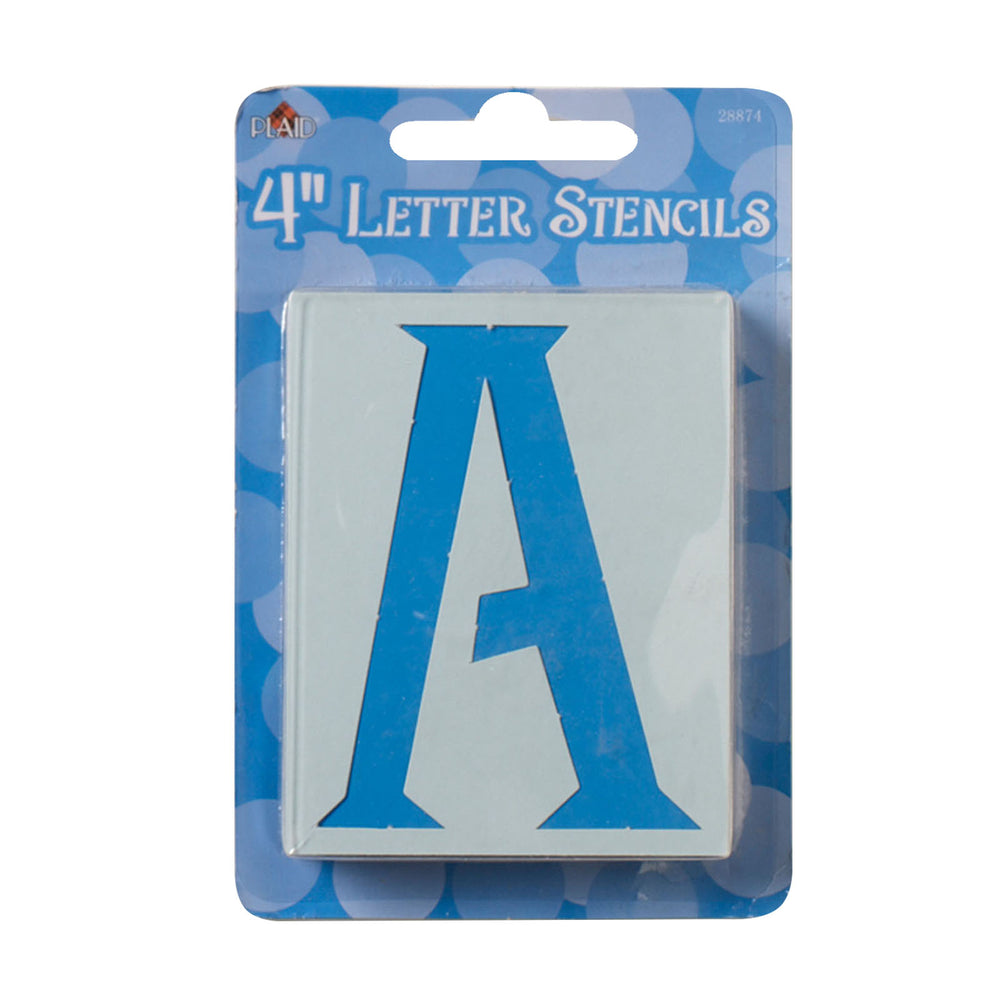 Plaid • letter stencil genie 10,2cm