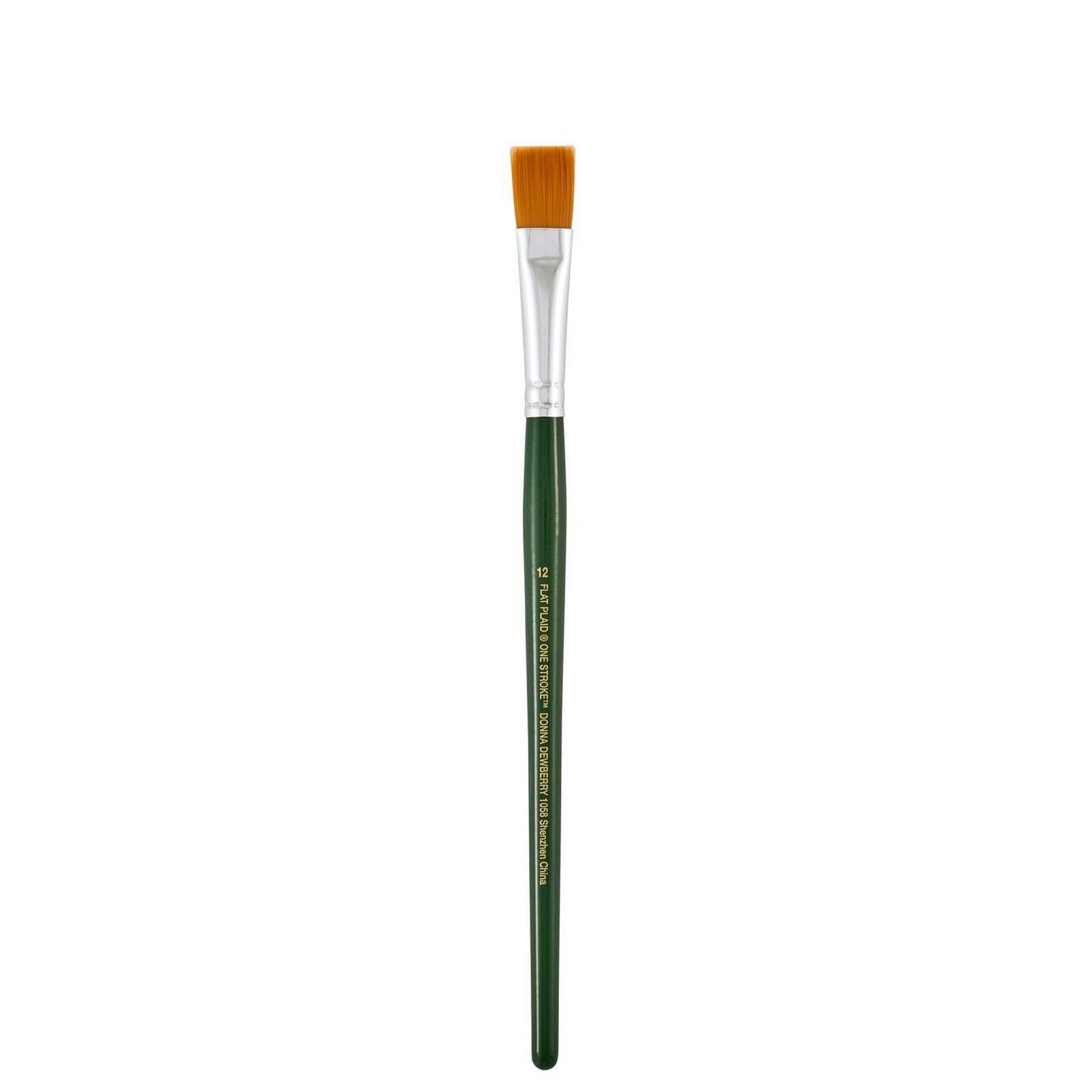 Folkart • one stroke brush sets flat brush #12