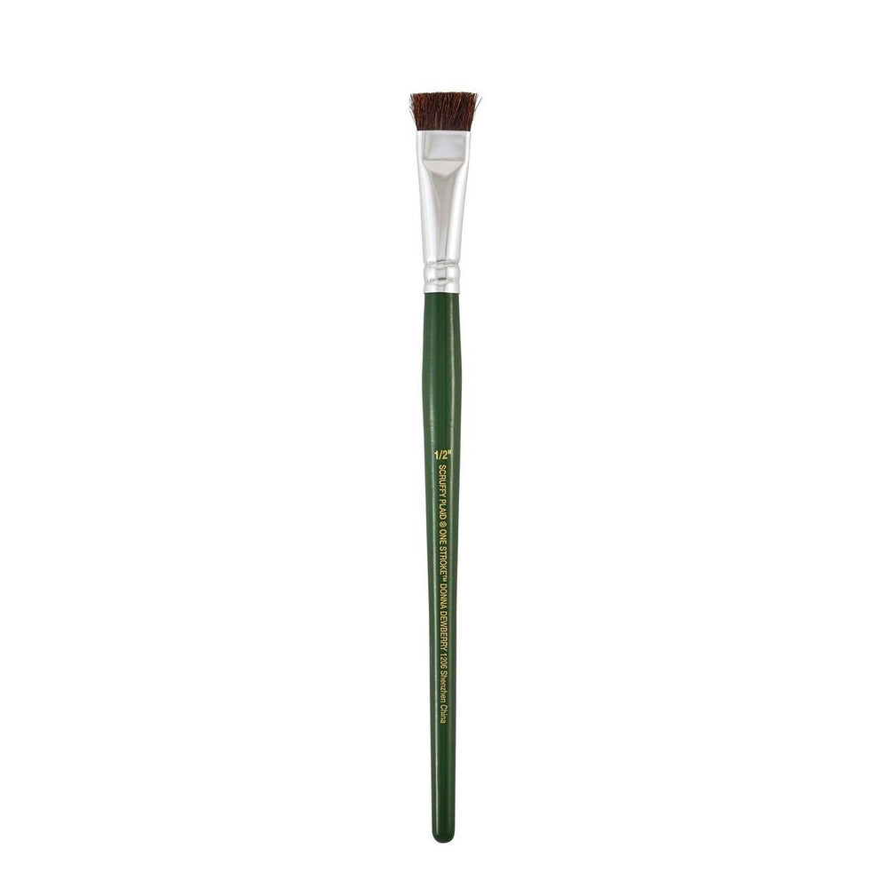 Folkart • one stroke brush sets scruffy brush 1,2cm