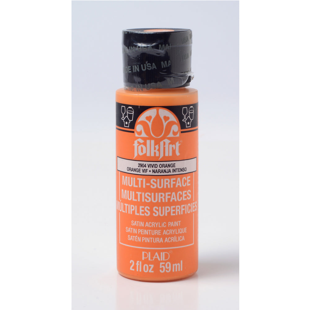 Folkart • multi-surface vivid orange 59ml
