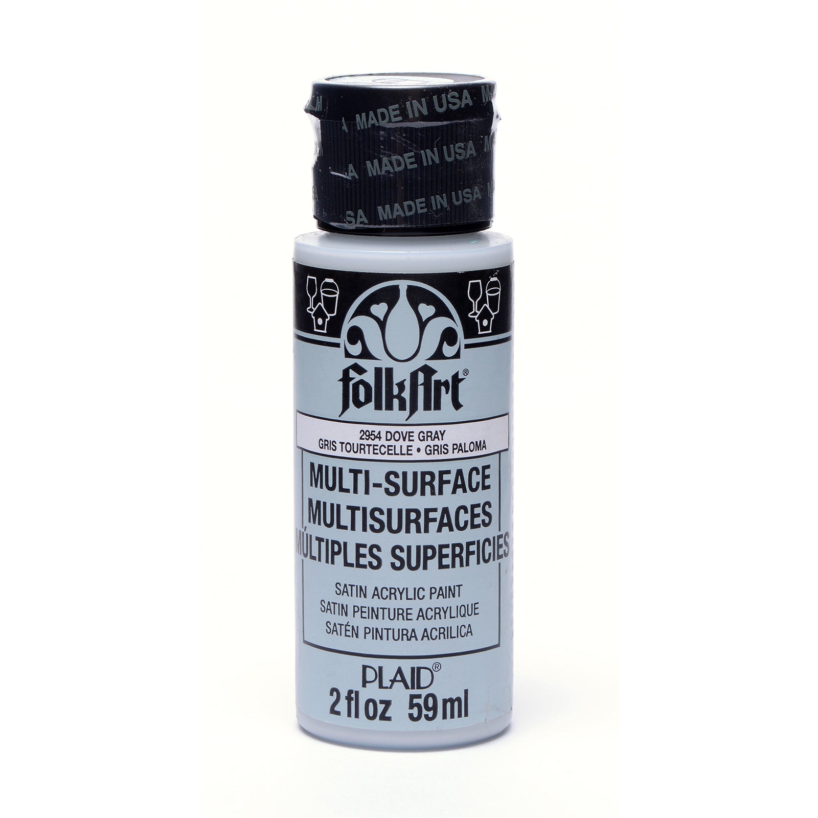 Folkart • multi-surface dove gray 59ml