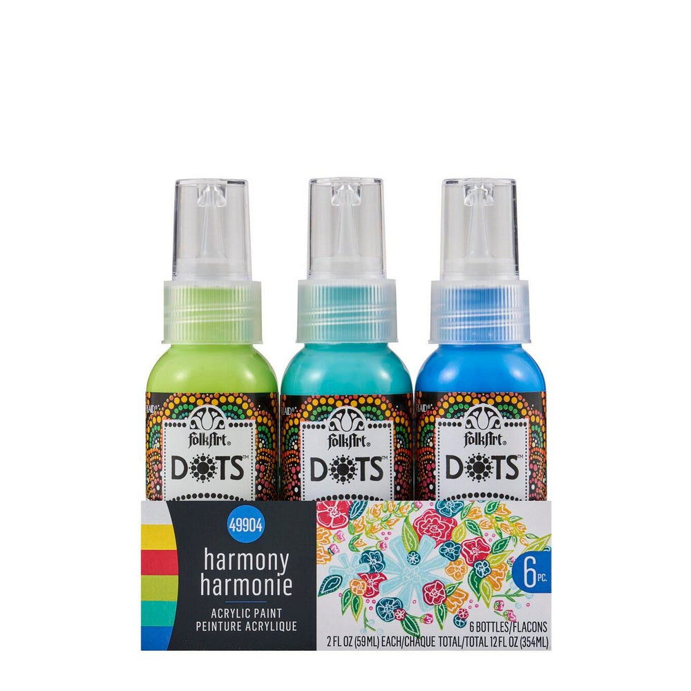 Folkart • paint sets dots 6x