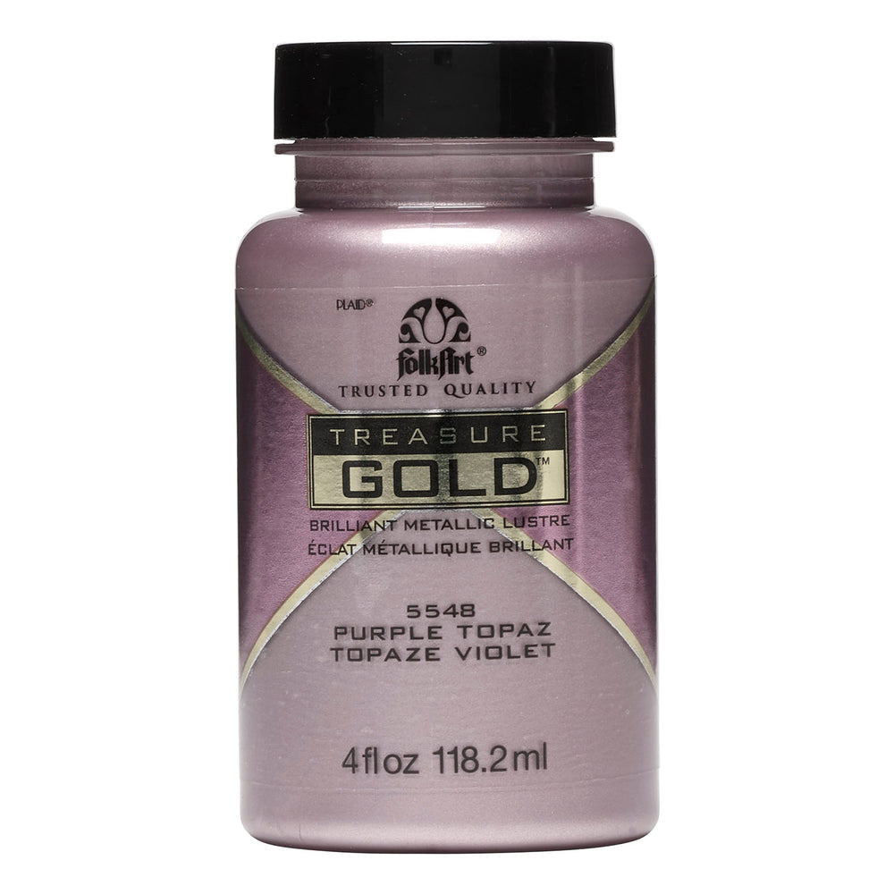Folkart • treasure gold 118ml purple topaz