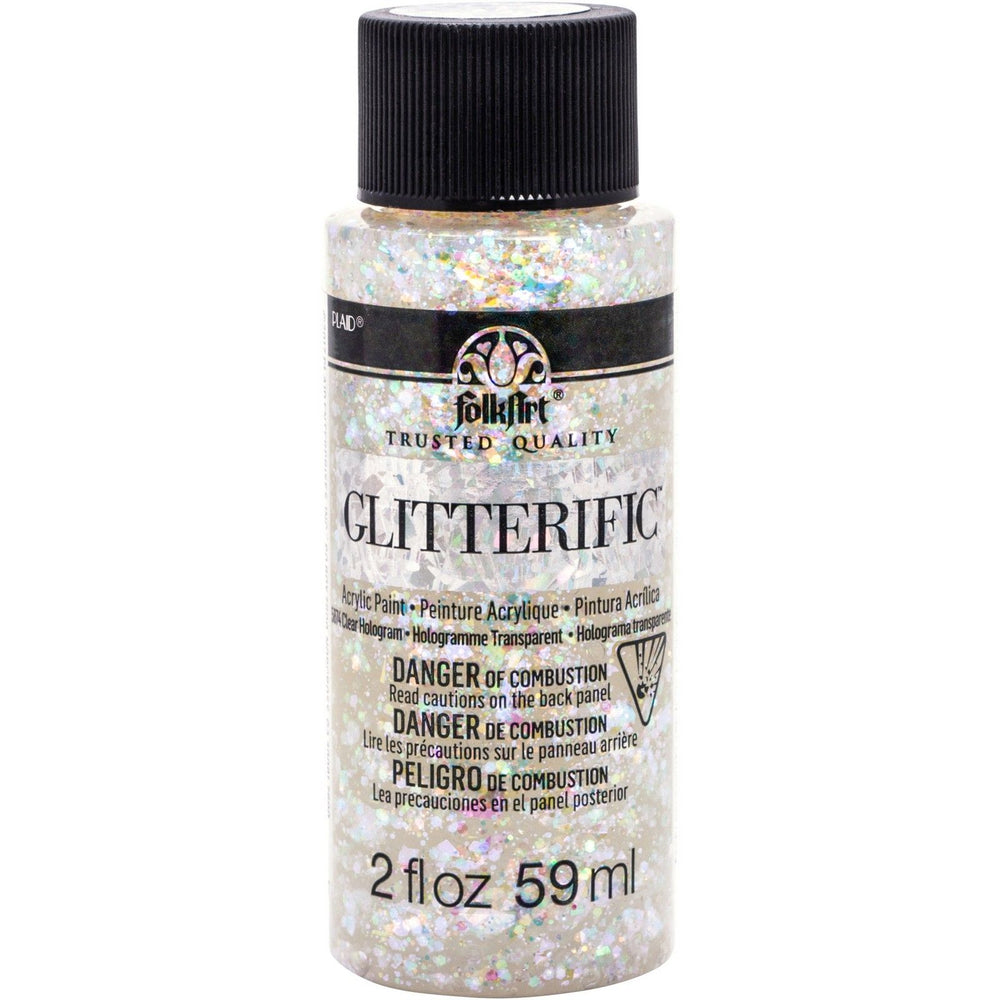 Folkart • glitterific colors clear hologram 59ml