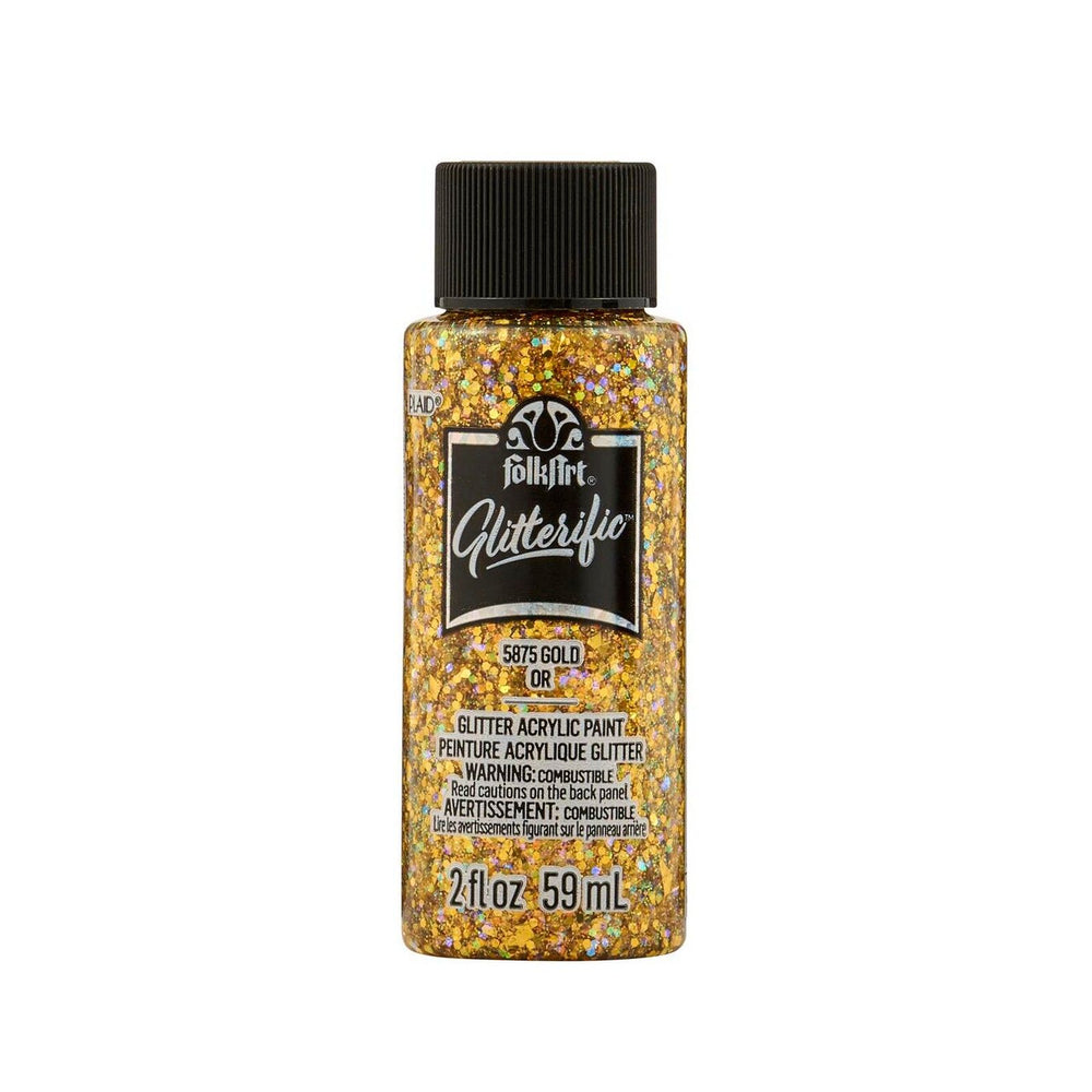 Folkart • glitterific colors gold 59ml