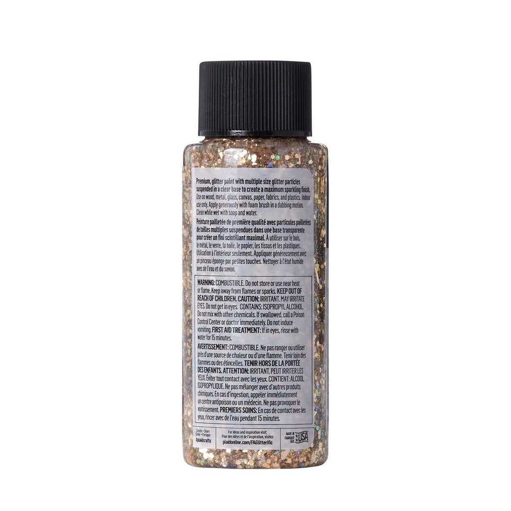 Folkart • glitterific colors rose gold 59ml