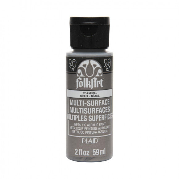 Folkart • multi-surface metallic nickel 59ml