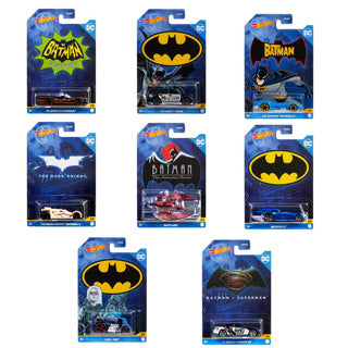 Mattel hot diecast velgen thema batman assortiment