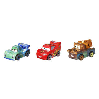 Mattel auto's disney mini racers 3-pack assorti