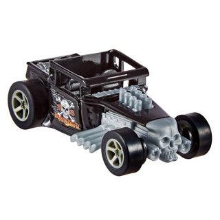 Hot wheels 1:43 pull back auto's assorti