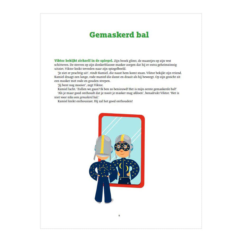 Mondikaarten voorleesboek kaatje verkleedt zich