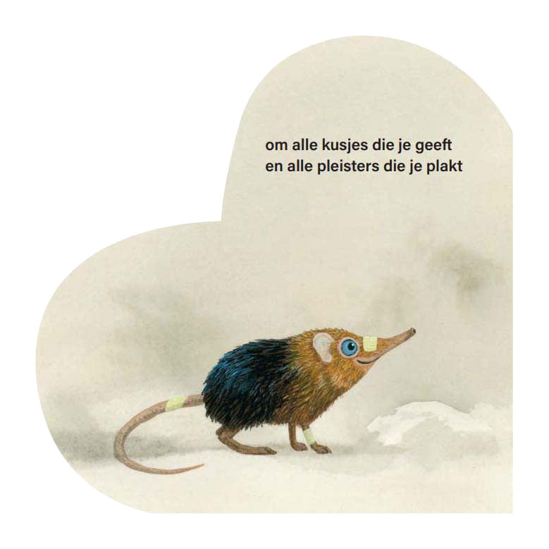 Mondikaarten daarom vind ik je zo lief mama