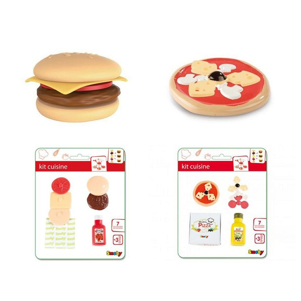 Smoby Pizza Hamburgerset Verschillende uitvoeringen