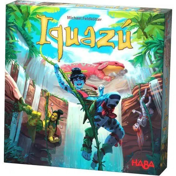 Haba spel iguazú met dynamisch speelveld