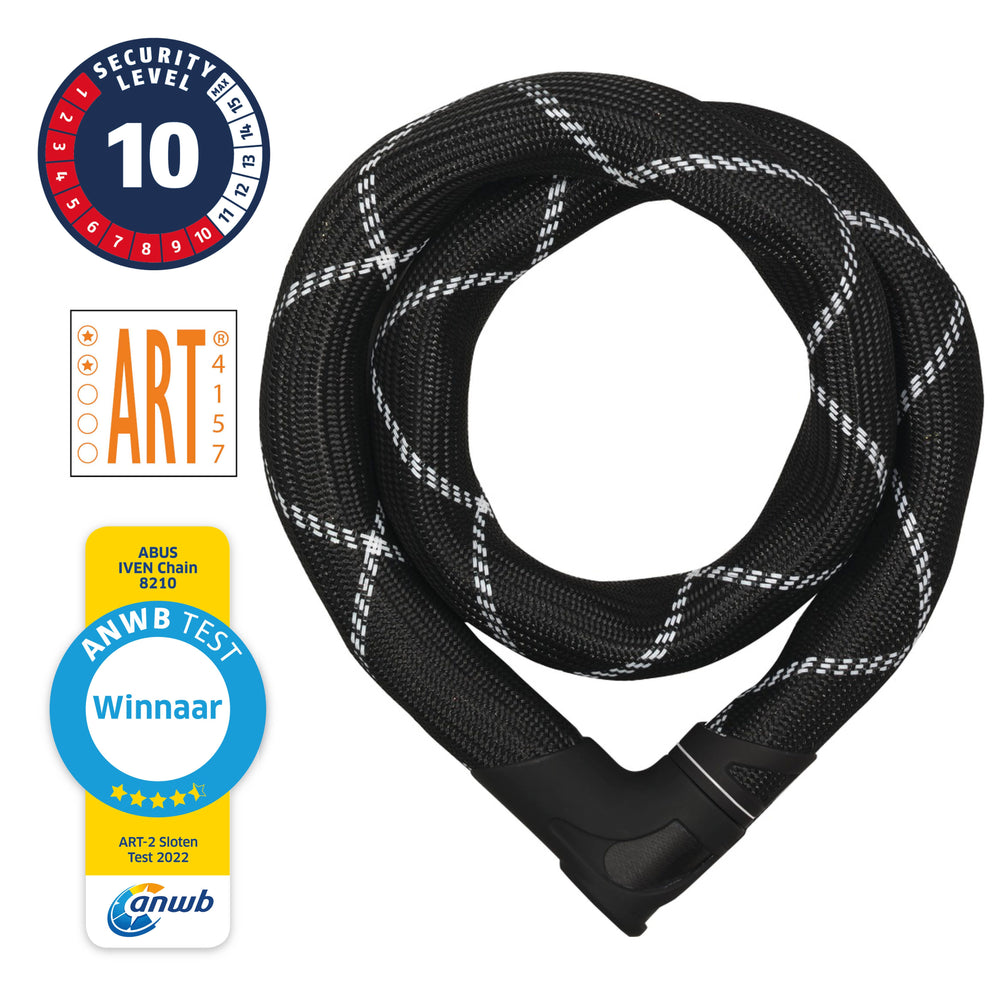 Antivol à chaîne Abus 8210 85 Iven ART**