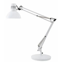 Bureaulamp alba architect 20w e27 wit