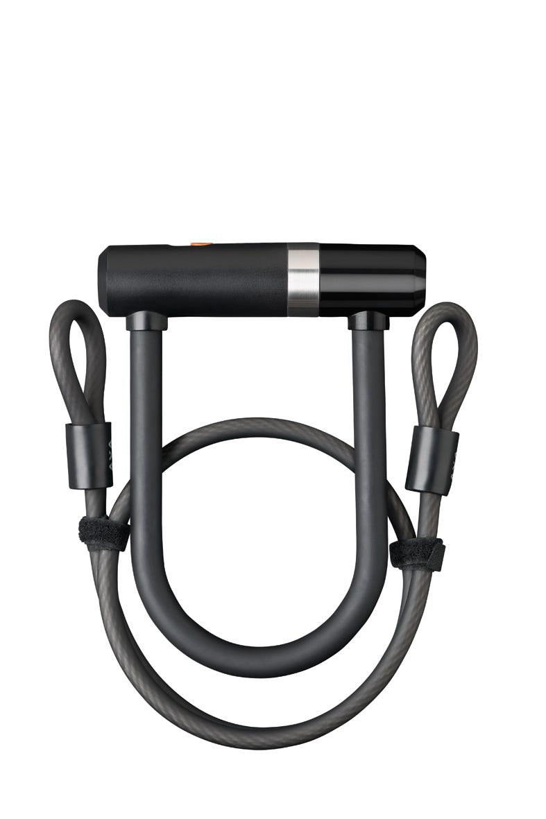 U-sleuf Newton UL met kabel 1000 x 8 mm zwart
