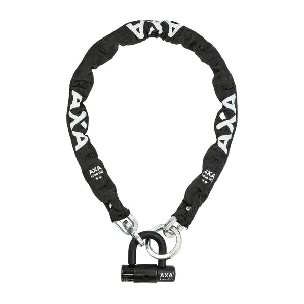 Axa kettingslot loop 110 - zwart