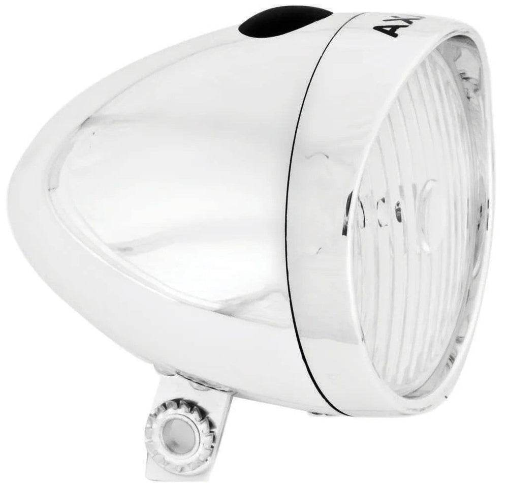 Axa koplamp classic switch led 4 lux - zilver