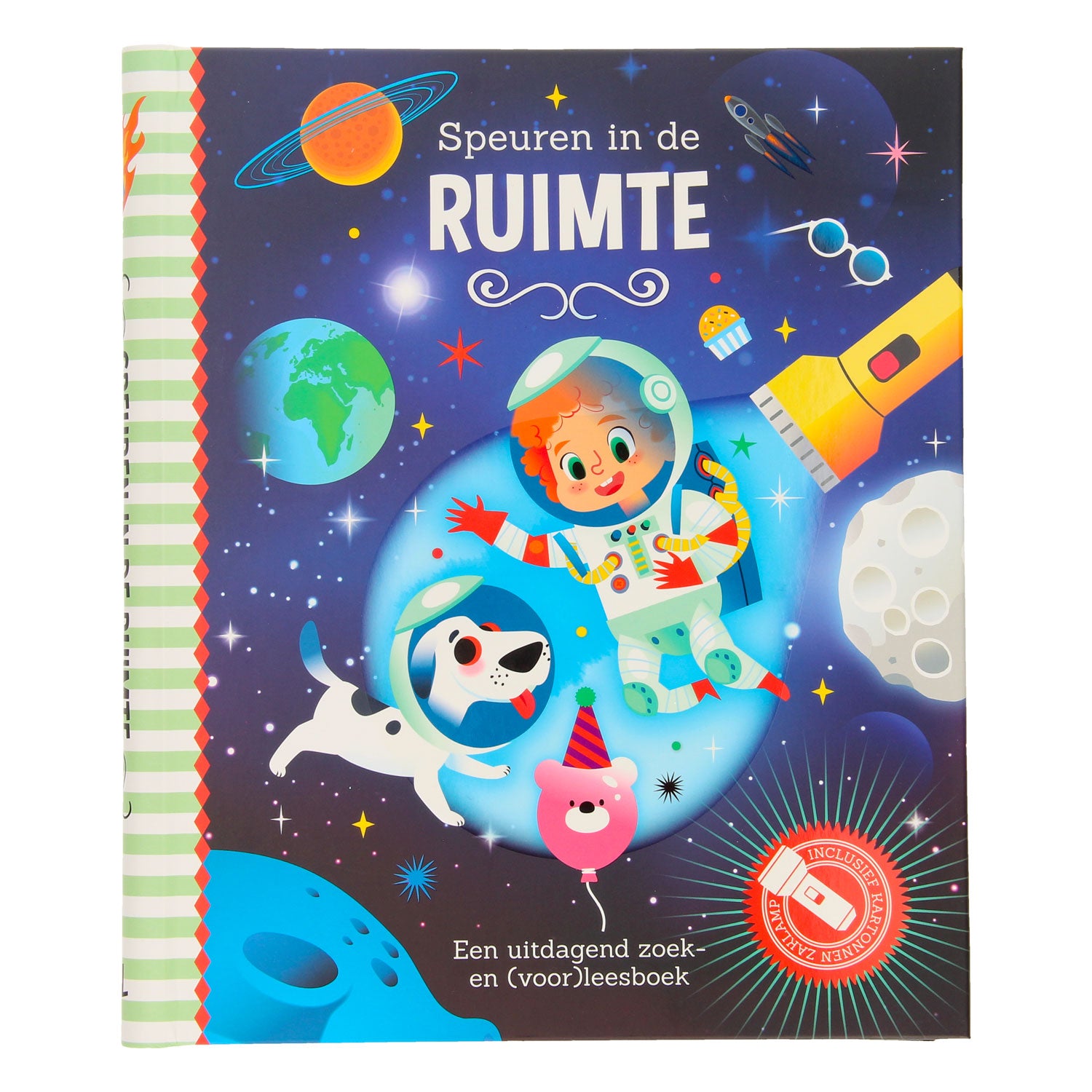Speuren in de ruimte + behuizing zaklamp
