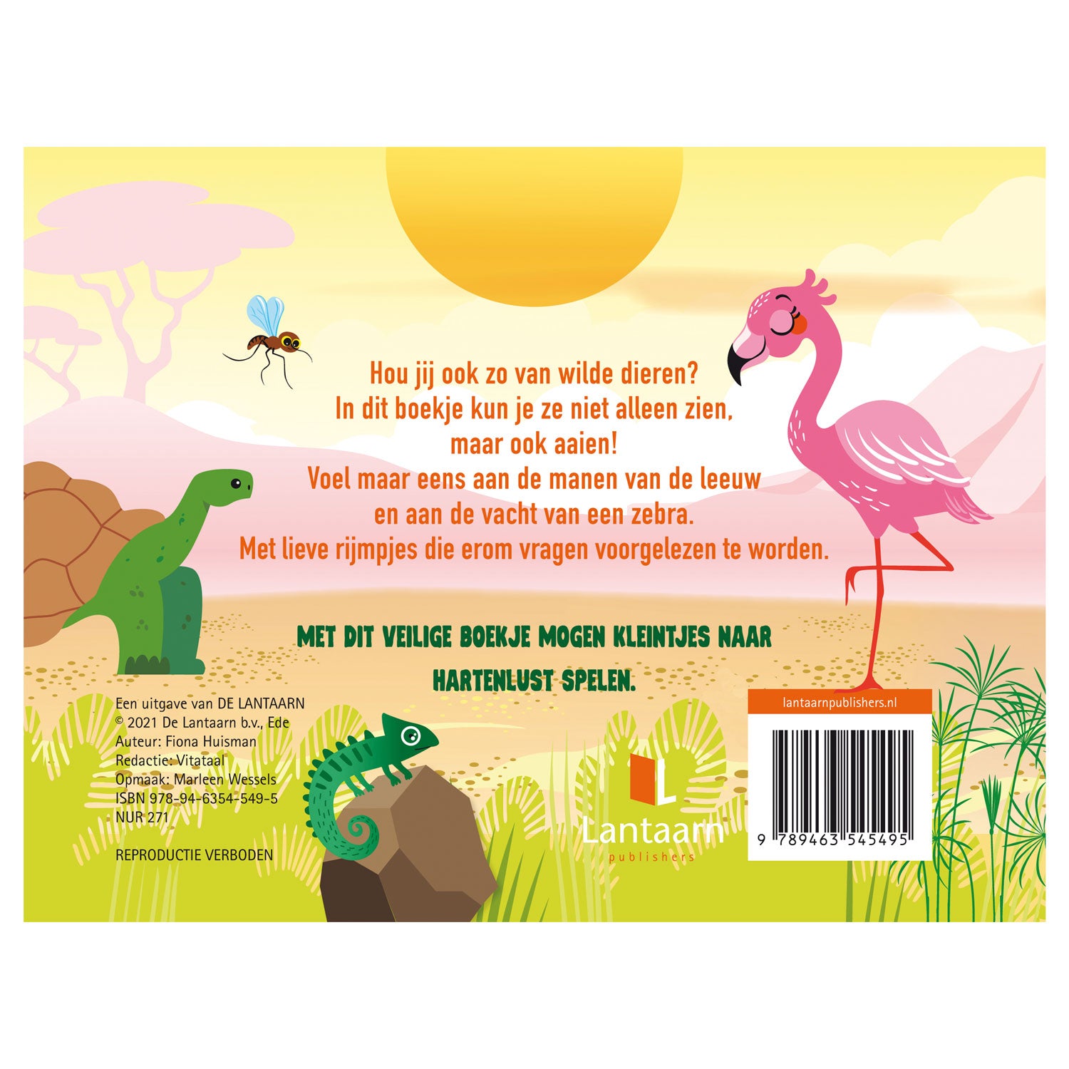Uitgeverij Lantaarn kijk en voel - wilde dieren