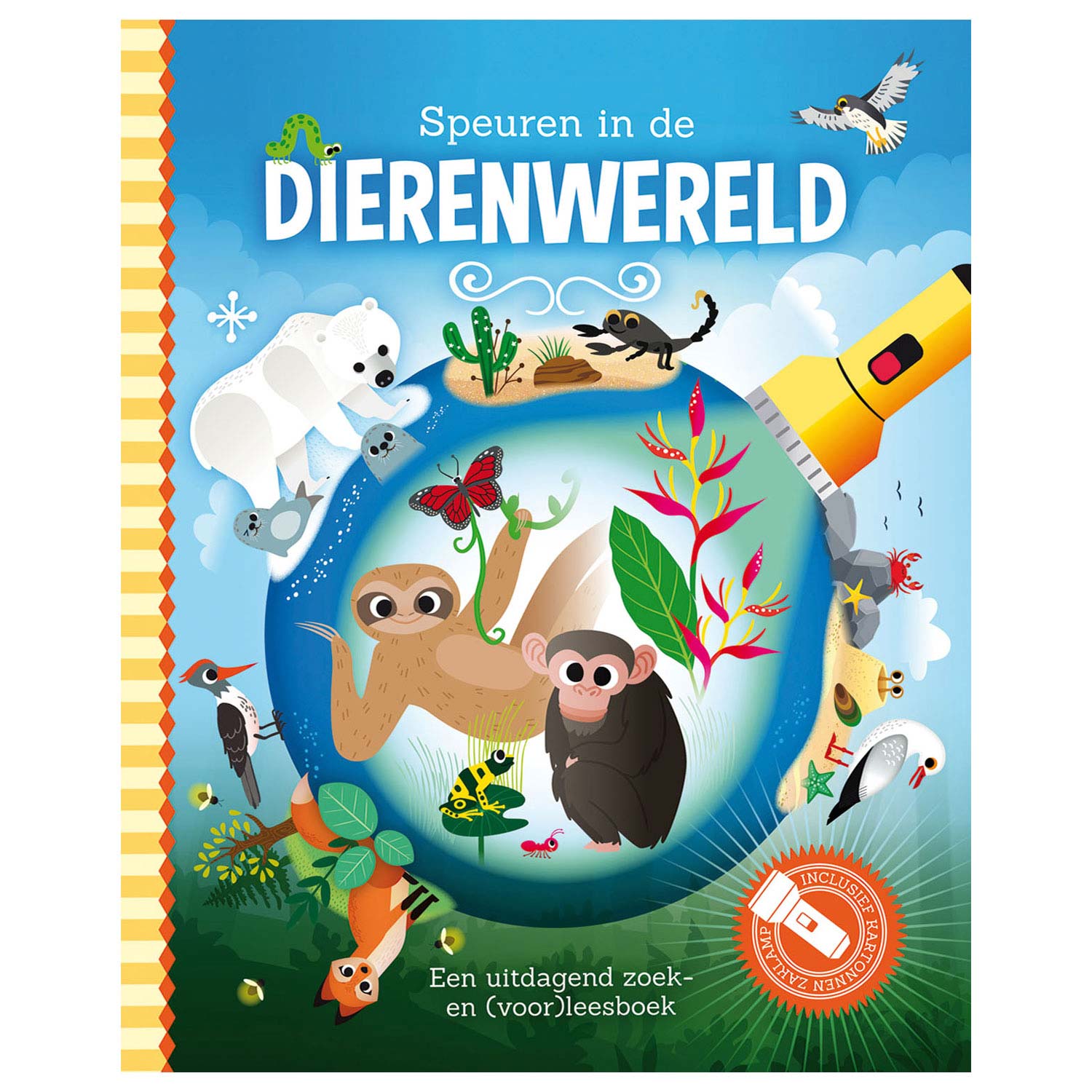 Speuren in de dierenwereld + bekende zaklamp
