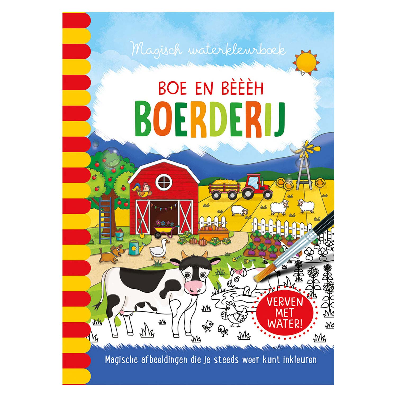 Magisch aquarelboek - Boerderij