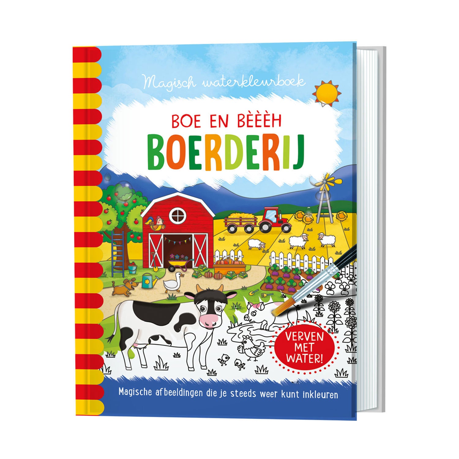 Magisch aquarelboek - Boerderij