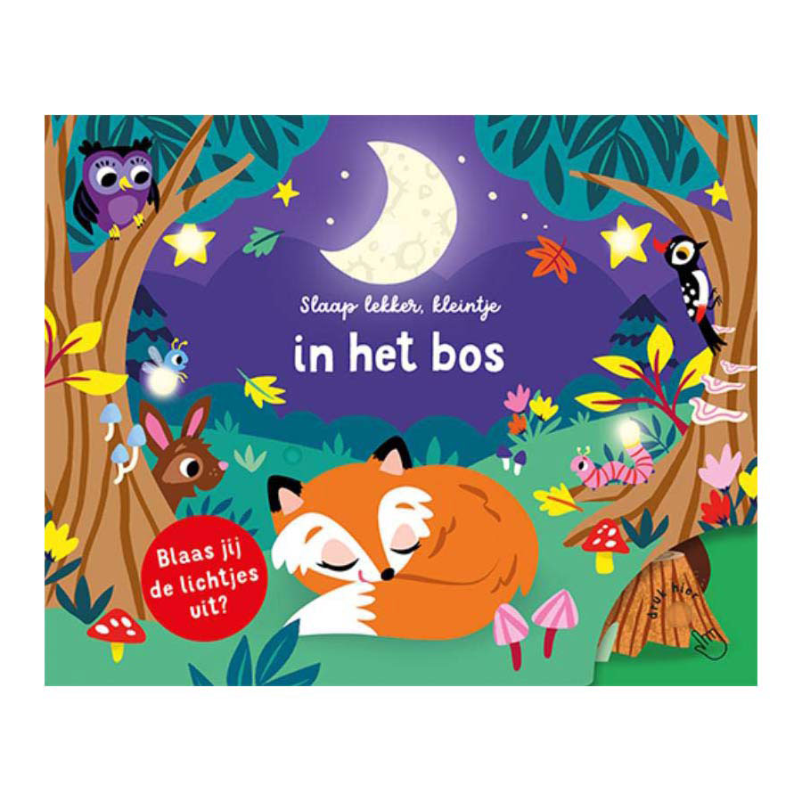 Lantaarn publishers slaap lekker, kleintje lampjes - in het bos peuterboek