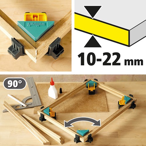 Wolfcraft Wolfcraft Hoeksleutels ES 22 2 st 3051000