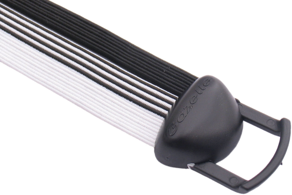 Classeur rapide Trio Gazelle 28 Power - noir rayé blanc blanc