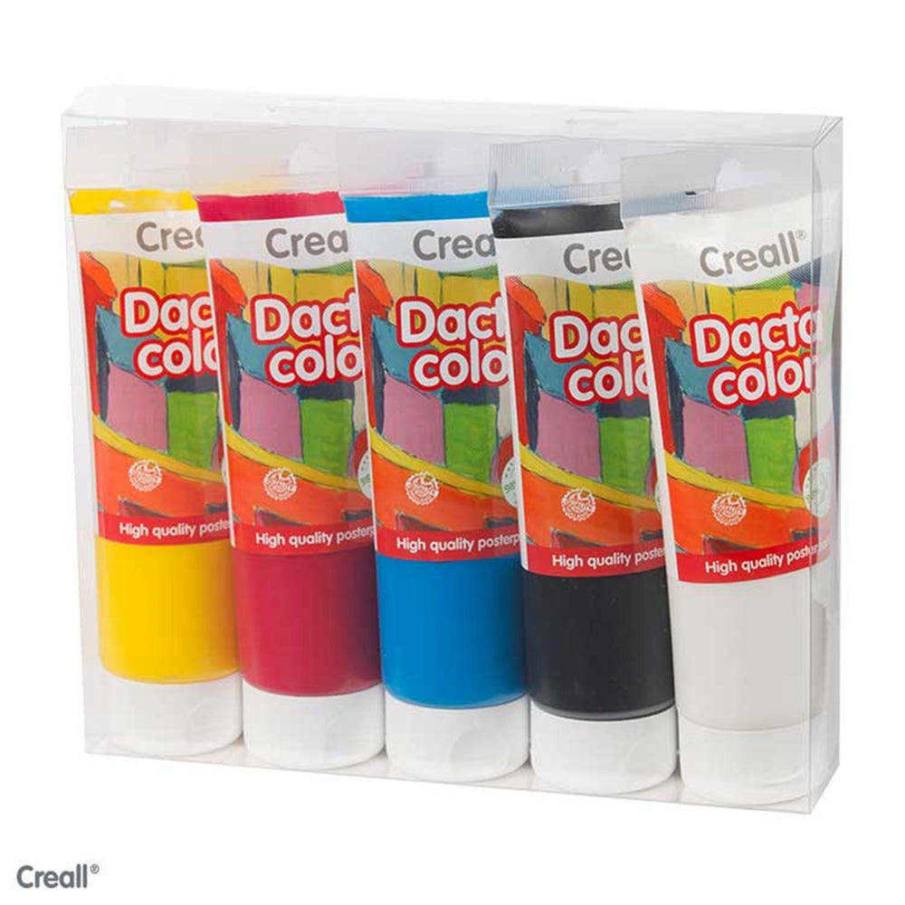 Creall dactacolor tube set a 5x250 ml