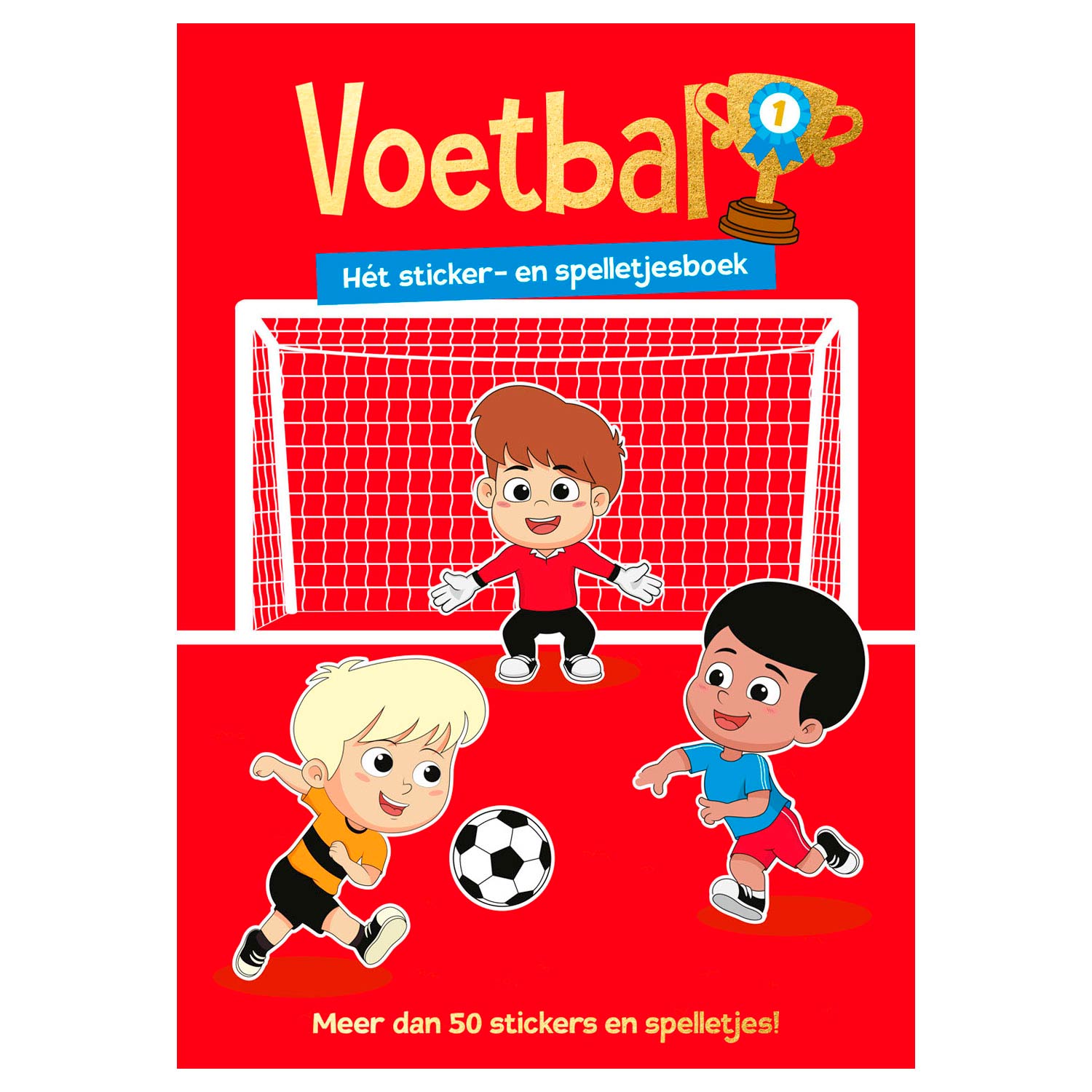 Rebo uitgevers voetbal sticker- en activiteitenboek