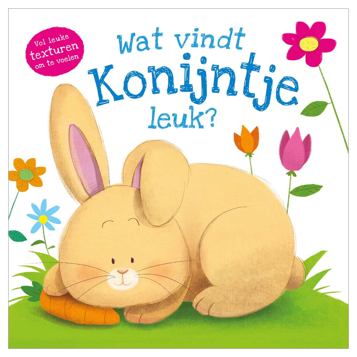 Rebo uitgevers voelboek - wat vindt konijntje leuk?